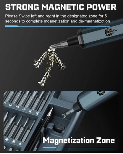 MultiTex™ 68 In 1 Mini Precision Electric Screwdriver Set